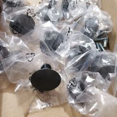 Door handles- Ikea knobs 12 piece black colour