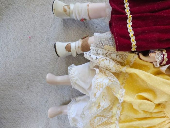 Vintage Porcelain Dolls x 2
