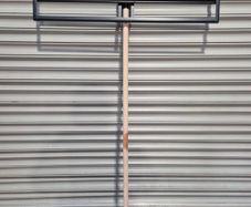 Handmade heavy-duty landscaping level rake, ideal for leveling soil, sand, topsoil and preparing ground for lawns, paving or artificial grass. Solid steel construction, welded frame, built to last. Designed to give a smooth, even finish without leaving gr