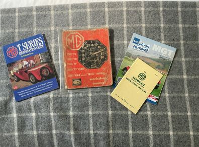 MG T series workshop and restoration manuals