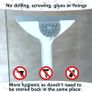 Squeegee, Mini Shower Squeegee with Suction Holder for Window, Glass and Mirror, Bathroom Cleaning Accessory, Shower Cleaning Tool for Shower Door, Small Shower Squeegees Image 3