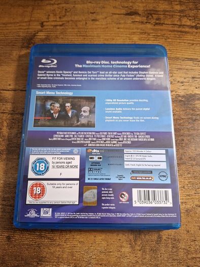 "The Usual Suspects" (1995) Blu-ray - free standard postage