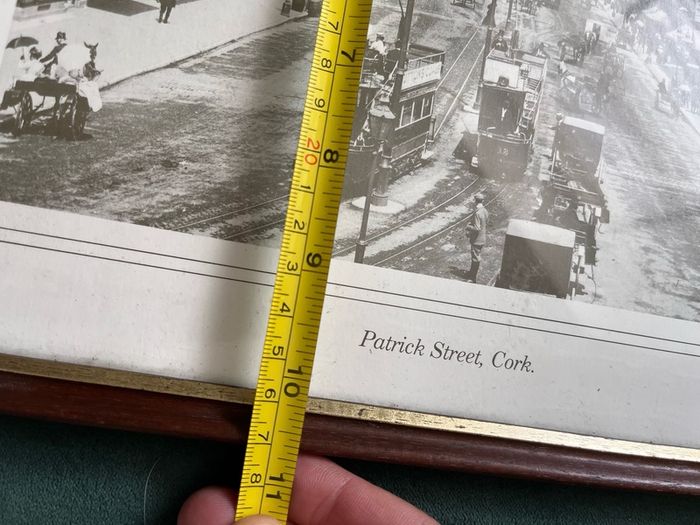 Vintage Patrick Street Cork Framed Print