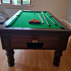 supreme prince 7x4 pool table,  just covered