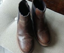 Next boys  Real leather boots Excellent new condition