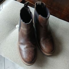 Next boys  Real leather boots Excellent new condition