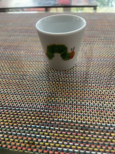The very hungry caterpillar new eggcup