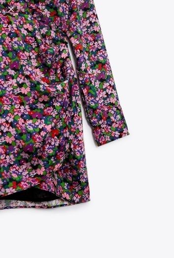 BNWT - Zara Floral Print Dress Size M