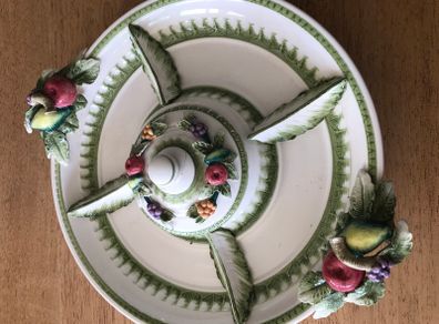Vintage 5 section Dish