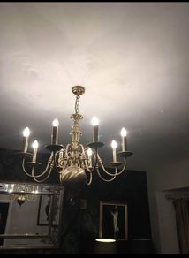 Chandelier, 8 lights,