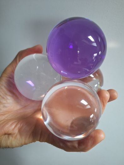 Acrylic Contact Juggling Balls various