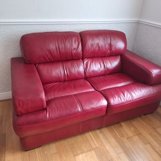 Leather sofas