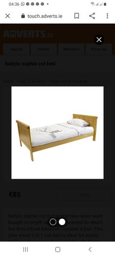 Babylo Sophie Cot Bed