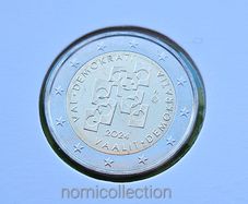 Finland 2024 year Uncirculated 2 Euro coin.