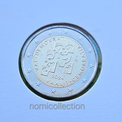 Finland 2024 year Uncirculated 2 Euro coin.