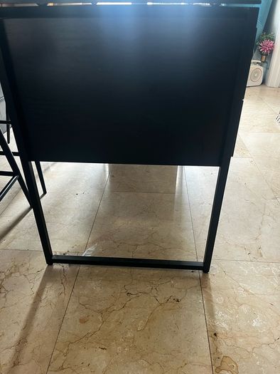 glass table desk