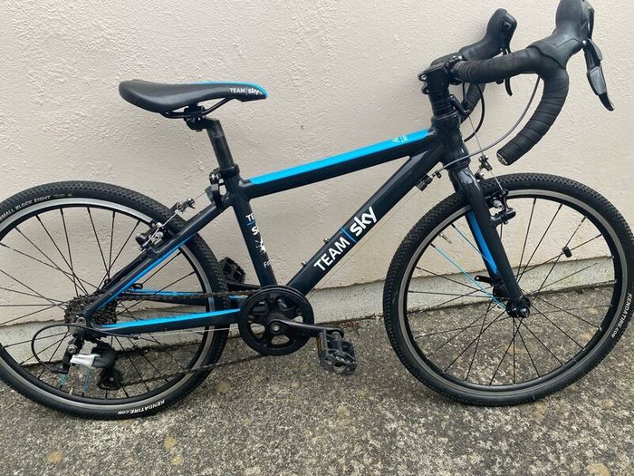 Kids 9spd Team Sky Edition Frog Racing Bike
