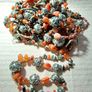 CLEARANCE 23 pcs Natural Carnelian gemstone necklace one lot 56cm Image 5