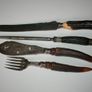 Antique Cutlery Carving Set Image 7