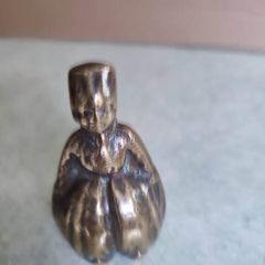 Vintage Peerage Brass Dutch Bell, Vintage Peerage Brass Bell, Dutch Boy Brass Bell,