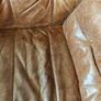 Tan leather chair 1.5 seater Image 3