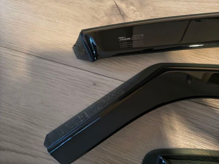 Skoda Octavia MK3 Wind Deflectors Wind Visors Team HEKO Rear Hatchback plus Front FREE