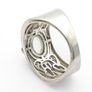Green Amethyst Sterling Silver Ring Image 5