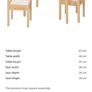 children's IKEA table & chair Image 3
