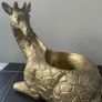Gold Giraffe Shelf Decor - Plant Pot or Candle Holder Image 3