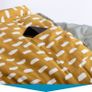 sleeping bag with cotton flannel lining and matching pillow   New Image 6