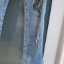 BERSHKA Boyfriend Ripped Jeans Sz 40 (Fit 14-16UK) Image 6