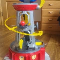 Paw Patrol Mighty Lookout Tower and vehicles