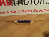 Gold Alloy Handle Bars With Pad Kx, Cr Yz Etc