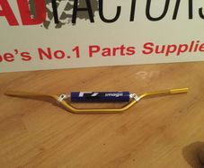 Gold Alloy Handle Bars With Pad Kx, Cr Yz Etc