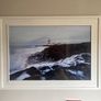 Large Framed Hook Lighthouse  140 x 102 cm Image 5