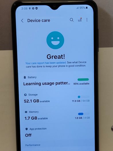Samsung Galaxy A13 5G 64GB Black Dual Sim Unlocked/ Used