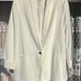 Primark White Blazer - Size 16 - Smart Casual Jacket Image 6