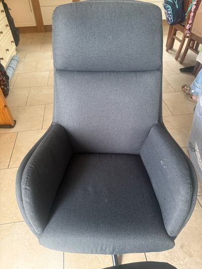 Chair & footrest