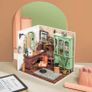 Dollhouse Miniature DIY Kit Mini Doll's House Girl's Gift Birthday Studio Model Image 3