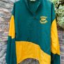 Vintage 1994  TEC VOC Handball Varsity Top Size medium/ large  Light weight  Quater zip overhead top Image 2