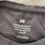 Plain black long sleeved top, 122/128cm, 6-8 years Image 2