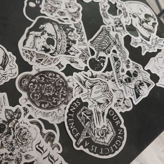 30x Gothic/Tattoo Stickers