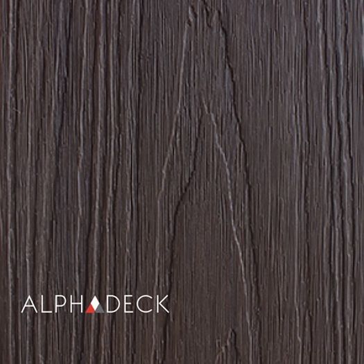 AlphaDeck - Composite Decking - Walnut