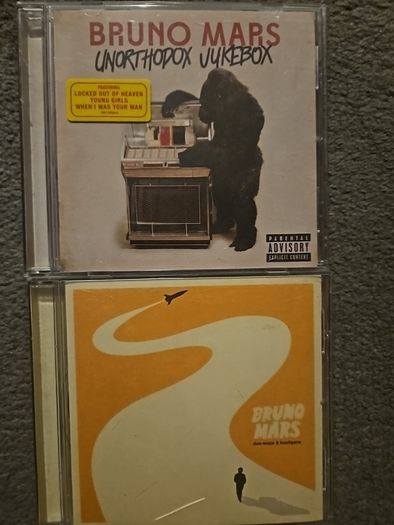 Bruno Mars CDs Collection: Unorthodox Jukebox. New cd / Doo-Woops & Hooligans.