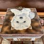 Vintage Sewing Basket West Highland Terrier Arnotts 20th Century VGC Image 5