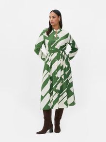 BRAND NEW Primark Geometric Shirt Dress: Size 10