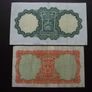 Two Lady Lavery Notes: 10 shillings (1966) & 1 Pound (1967) Image 4