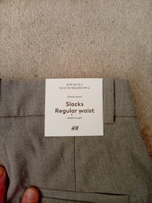 slacks regular waist