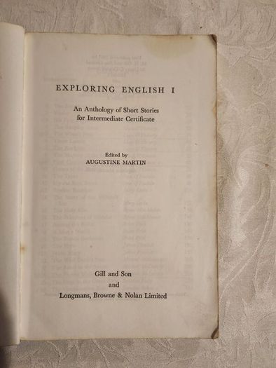 Exploring English 1,3. BOTH First Edition 1967 Paperback In Good Condition.  See Photos For Same.