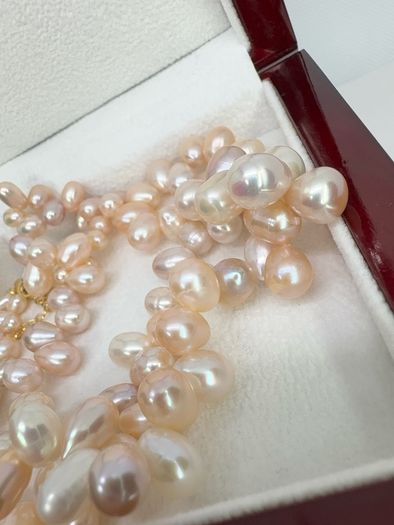 Perl Tucson Finds - Natural AAA Multi-Color Freshwater Pearl Necklace